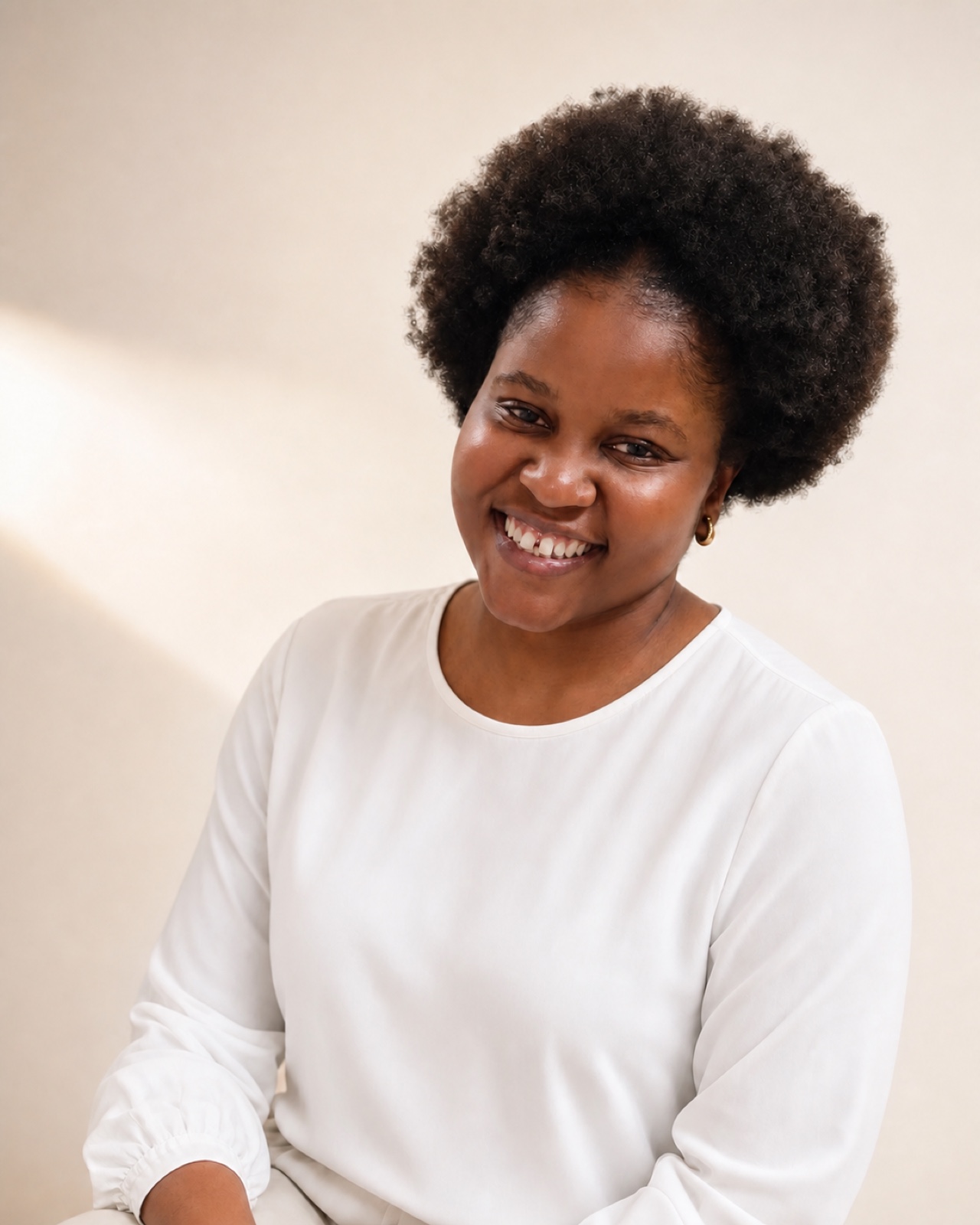The founder of Sienna Shea Butter